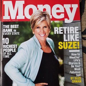 Money Magazine Lot of 3 issues, Suze Orman, Tony Robbins, Billy Eichner
